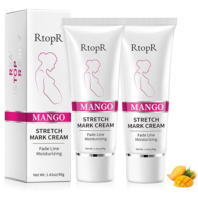 Stretch Mark Removal Cream, Obesity Stretch Mark Moisturizer, Postpartum Repair Stretch Mark Cream, Abdominal Stretch Mark Cream, Remove Marks (2 PCS)-Velvo Beauty