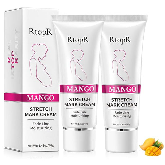 Stretch Mark Removal Cream, Obesity Stretch Mark Moisturizer, Postpartum Repair Stretch Mark Cream, Abdominal Stretch Mark Cream, Remove Marks (2 PCS)-Velvo Beauty