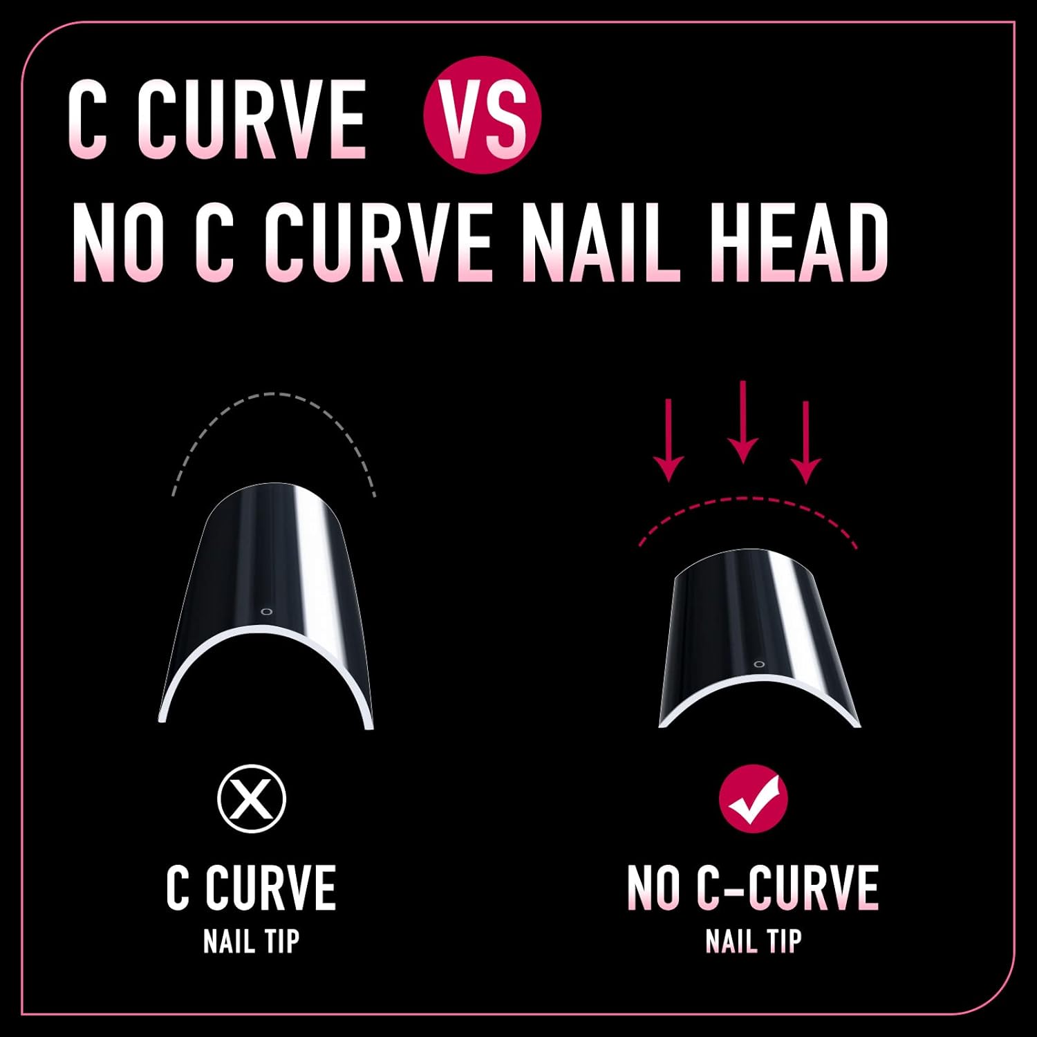 Ranrose 600PCS Clear Extra Long Nail Tips for Acrylic Nails Professional, No C Curve Gel Tips 12 Size XXXL Pre-shaped Half Cover Fake Nail for Press On Nail Extensions-Velvo Beauty