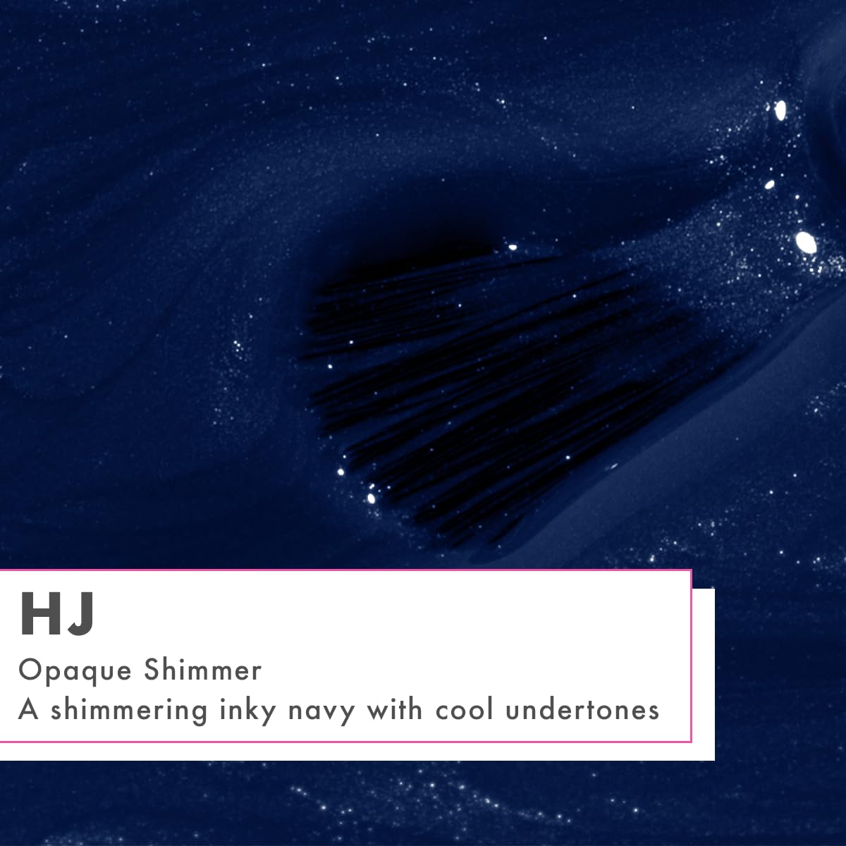 Olive & June Long Lasting Nail Polish | Plump Gel-Like Finish No Lamp Needed | Lasts up to 10 days | Salon-Quality at Home 15-Free Vegan Cruelty-Free Chip-Resistant Shine | HJ Shimmering Midnight Blue-Velvo Beauty