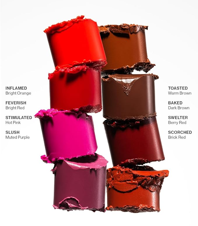 MAKE Beauty Heat Stroke Cream Blush Stick for Cheeks with Natural Hydrating Dewy Finish. Creamy Gel Cheek Tint Balm - Shade Swelter, Berry Blush-Velvo Beauty