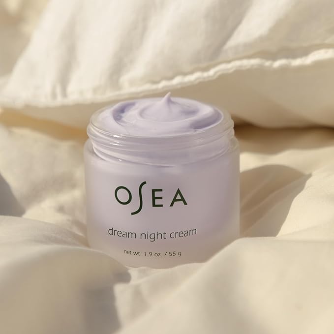 OSEA Dream Night Cream - Anti-Aging Hydrating Face Cream with Algae-Derived Bio Retinol - Plumps, Firms, & Smooths Line and Wrinkles-Velvo Beauty