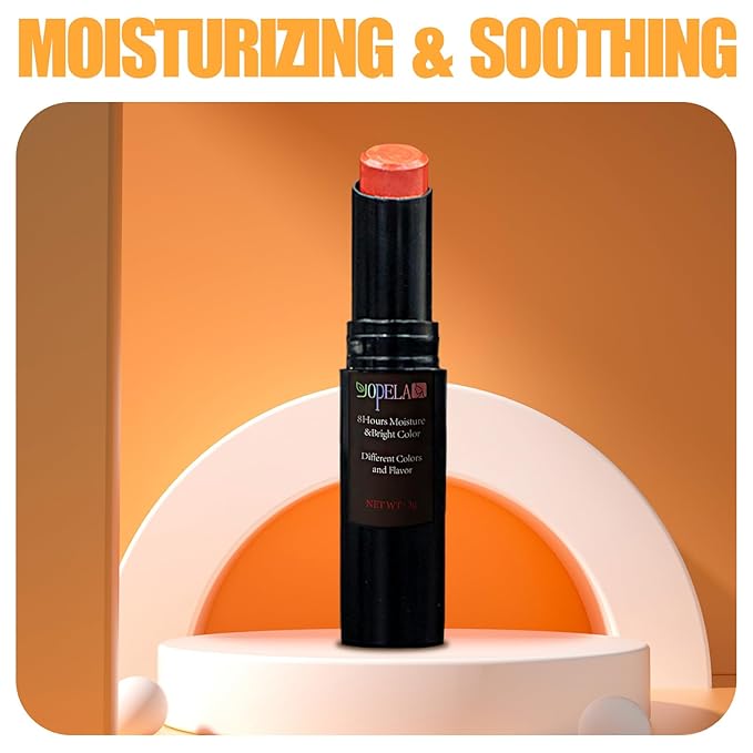 10 Pack Tinted Lip Balm Stocking Stuffers Tinted Chapstick - Moisturizing, Soothing, and Repairing Dry and Chapped Lips-Velvo Beauty