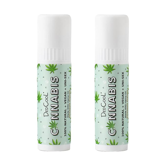 DedCool - Jumbo Vegan Lip Balm Stick | Clean, Non-Toxic Fragrance For All (Pineapple Express, 2 Pack)-Velvo Beauty