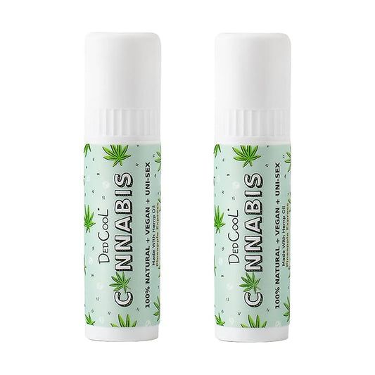 DedCool - Jumbo Vegan Lip Balm Stick | Clean, Non-Toxic Fragrance For All (Pineapple Express, 2 Pack)-Velvo Beauty