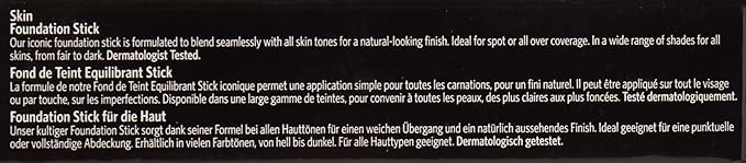 Bobbi Brown Skin Foundation Stick, 10-25 Cool Espresso, 0.31 Ounce-Velvo Beauty