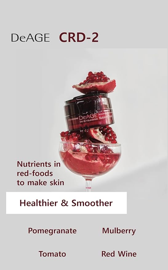 CHARMZONE DeAge Red Addition Set of 3, Red Wine Anti-aging Korean skin care routine Hydrating Nourishing (10.98 fl.oz)-Velvo Beauty