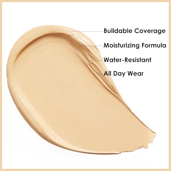 FOCALLURE FIX CORRECTOR Concealer Stick, Full Coverage Concealer Makeup, Color Corrector for Dark Circles, Including Replaceable Applicator, YL03 TART-Velvo Beauty