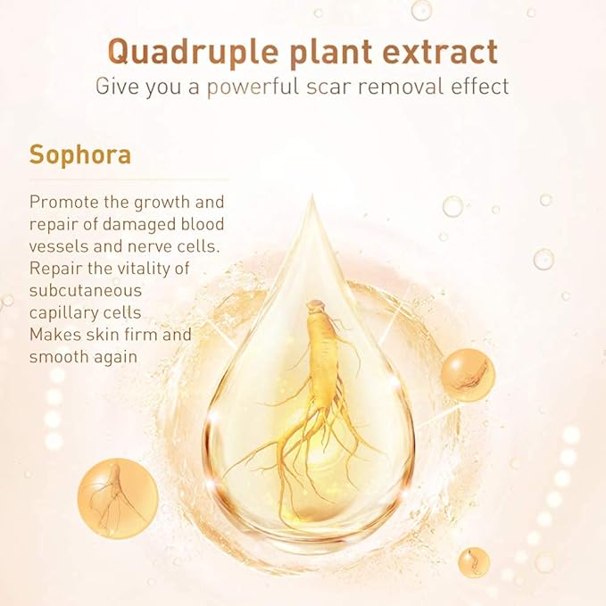 Acne Scar Removal Cream Stretch Marks Face Skin Cream Shrink Pores Gel-Fade Scar Marks Acne Skin Care (Packaging Upgrade) VeniCare-Velvo Beauty