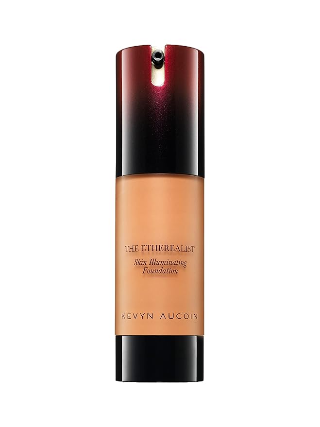 Kevyn Aucoin The Etherealist Skin Illuminating Foundation, EF 13 (Deep) shade: Comfortable, shine-free, smooth, moisturize. Medium to full coverage. Makeup artist go to. Even, bright & natural look.-Velvo Beauty