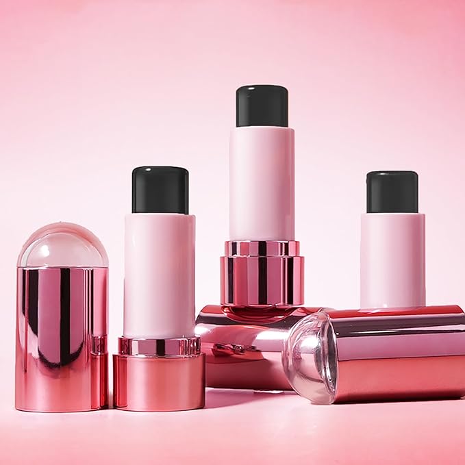 Color Changing Blush Stick for Cheek Lip, Black to Pink Jelly Clear Blush PH Temperature Change Magic Cream Blush Tinted, Lightweight Long Lasting Dewy Natural Glow Makeup for All Skin Tones-Velvo Beauty