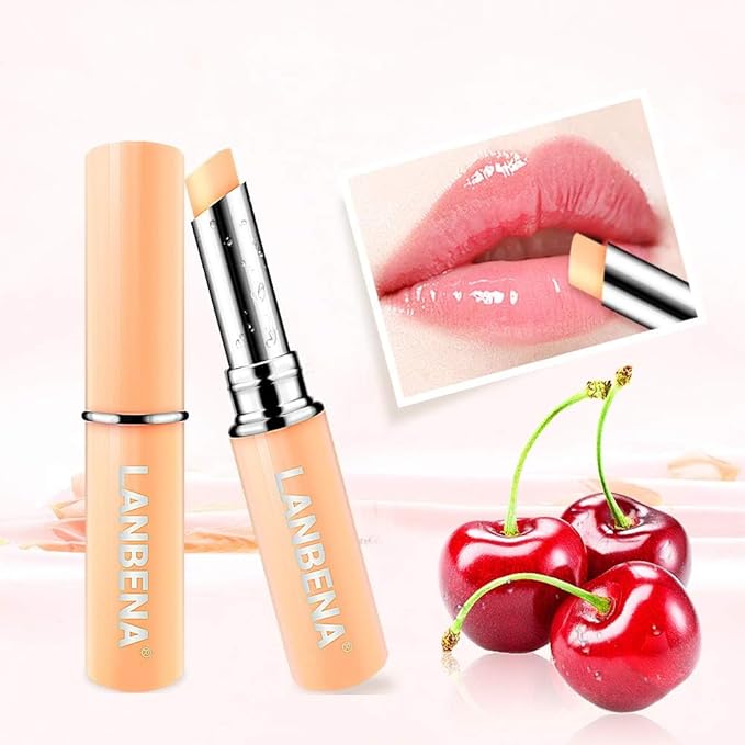 LANBENA Chameleon Lip Balm Nourishing Moisturizing Lip Care Daily Use Natural Extract Beauty Makeup Lipstick-Velvo Beauty
