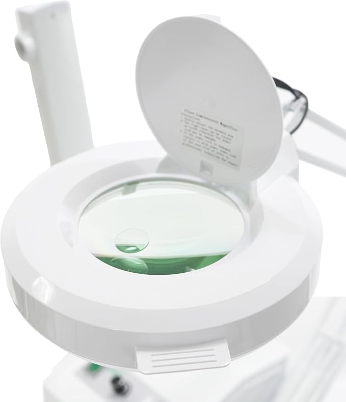 SKINACT Ozone Steamer, 5 Diopter Magnifying Lamp and Electronic Brush-Velvo Beauty