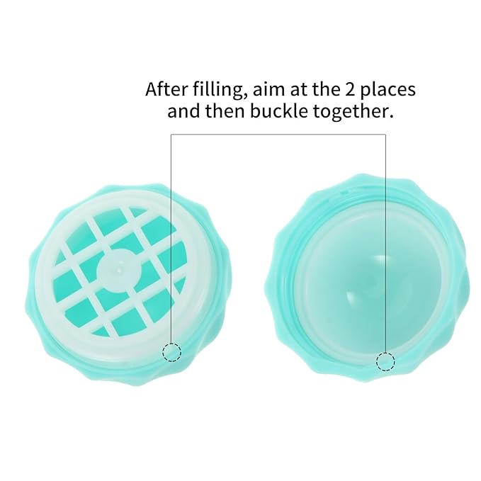 FRCOLOR Lip Balm Containers 10Pcs Empty Lip Lip Balm Bottles Filling Lipstick Box Empty Lip Balm Sphere Containers Balm Sphere Containers Lip Balm Holder-Velvo Beauty