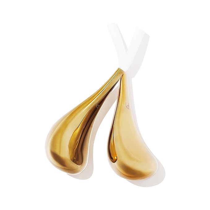 Angela Caglia Gold Cryo Facial Set | Refreshing Cryotherapy Facial Set that Improves Circulation, Reduces Puffiness and Dark Circles for a Refreshed & Rejuvenated Complexion-Velvo Beauty