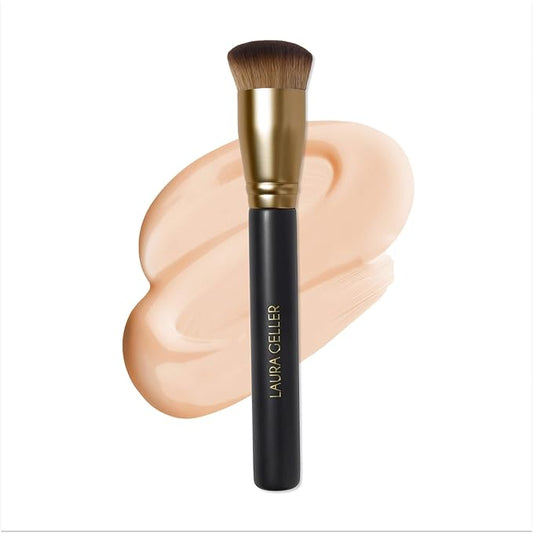 LAURA GELLER NEW YORK Full Coverage Foundation Blending Brush for All Face Makeup & Foundation-Velvo Beauty