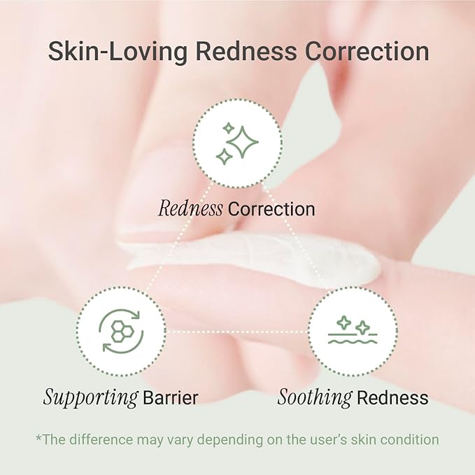 Meebak Cica Redness Solution Lite – Green Color Correcting CC Cream for Redness Relief w/Niacinamide & Centella Asiatica, Korean Tone Up Cream, Tinted Moisturizer for Sensitive, Fair to Medium Skin-Velvo Beauty