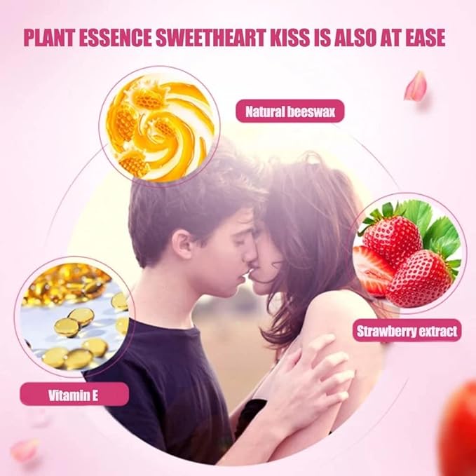 2Pcs Strawberry Vitamin E Lip Masks，Lip Balm Honey Pot，Hydrating & Prevention Dry and Cracked Lip Scrubs Exfoliator，Lip Sleep Mask Reduces Lip Lines，Lip Exfoliating Balm Sleeping Lip Mask-Velvo Beauty