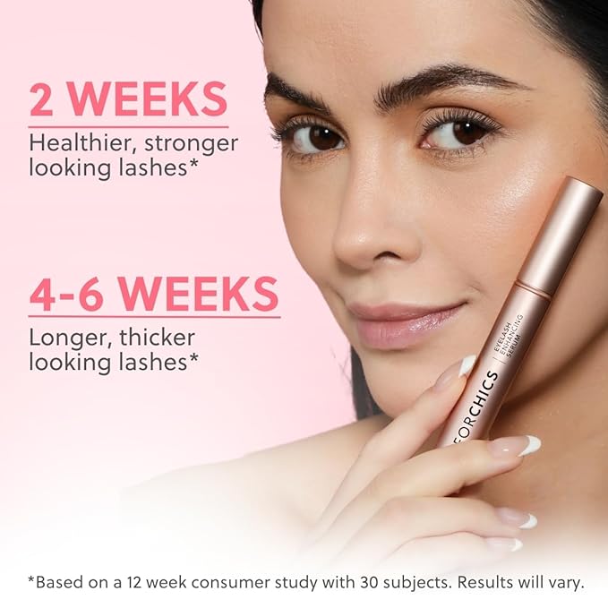 2 in 1 Lash and Brow Growth Serum - Hormone-Free Enhancer for Thicker, Longer Lashes and Brows in 2 Weeks - Organic, Vegan and Gentle-Velvo Beauty