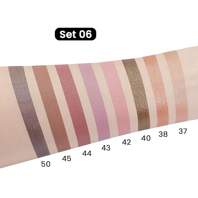 Kaely 8Pcs Cream Eye Shadow Brightener Sticks Set for Eyes,Shimmer Matte Pencil Eyeshadow Applicator Stick Palette,Halloween Makeup Waterproof,Birthday Party gifts for Women kids Girls 06