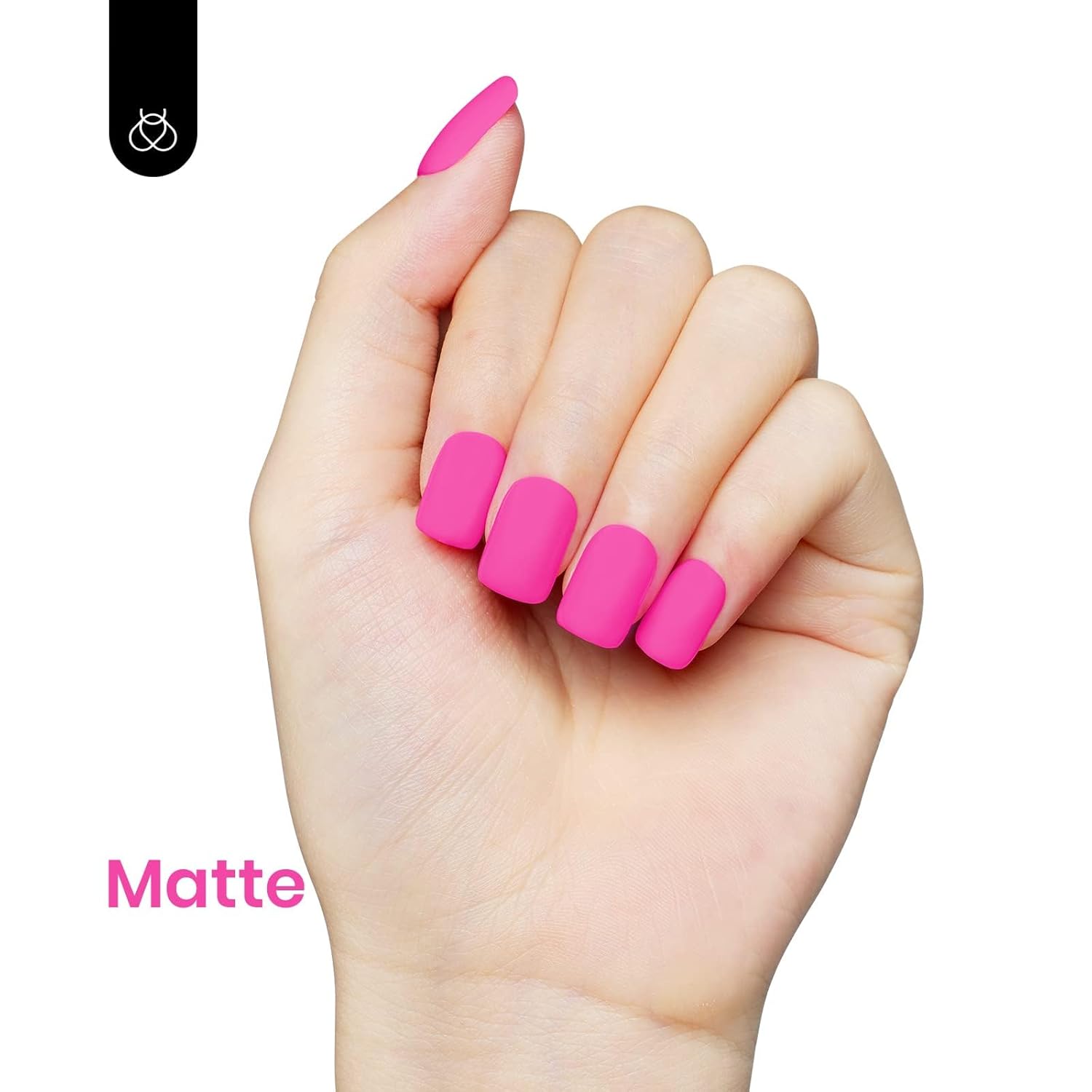 Beetles Hot Pink Gel Nail Polish, 1Pcs 15ml Cosmos Bouquet Pink Gel Polish Soak Off Uv Nail Lamp Needed Nail Art Manicure for Women-Velvo Beauty