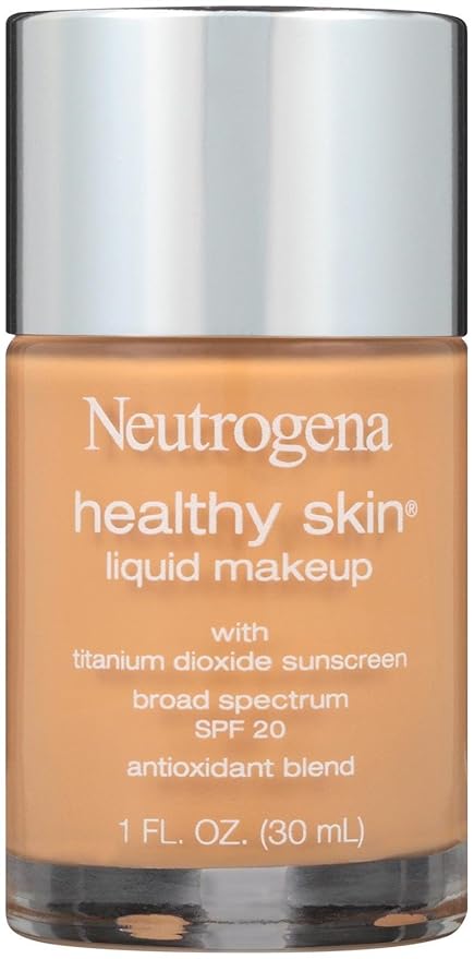 Neutrogena Healthy Skin Liquid Makeup, SPF 20, 85/Honey, 1 Fluid Ounce-Velvo Beauty