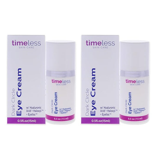 Timeless Dark Circle Eye Cream Cream Unisex 0.5 oz Pack of 2-Velvo Beauty