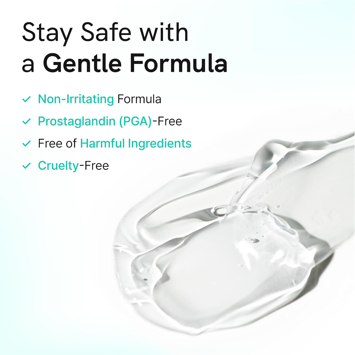 Korean Lash Serum for Fuller, Thicker Lashes | Daily Eyelash & Eye Brow Growth Booster with Biotin, Centella, Peptides, Hyaluronic Acid | Prostaglandin-Free, Vegan, Non-Irritating, 0.3 fl oz-Velvo Beauty