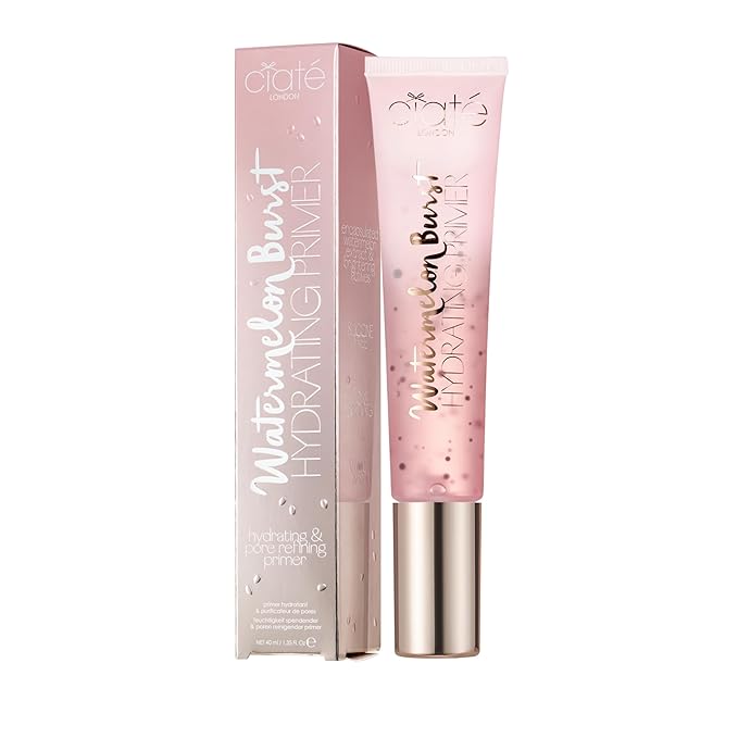 Ciate London Watermelon Burst Hydrating Primer with Niacinamide, Vitamin E, Hyaluronic Acid-Velvo Beauty