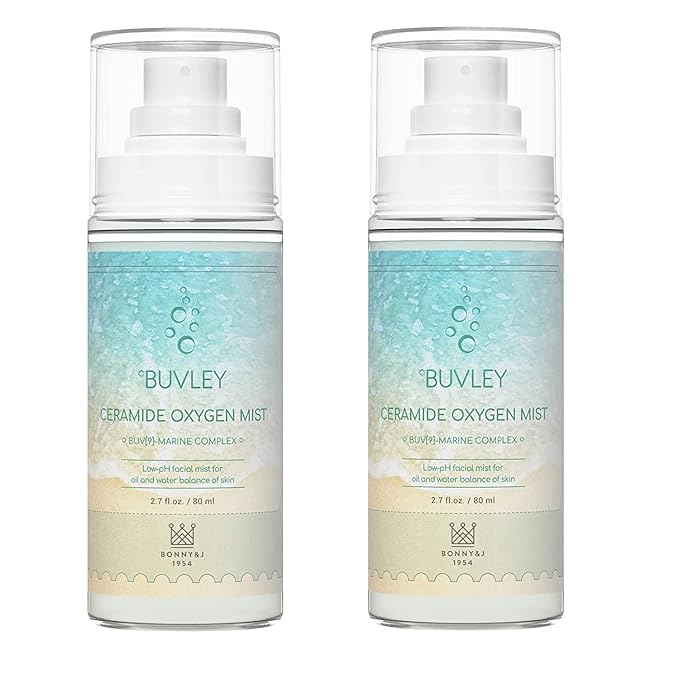 Ceramide Oxygen Face Mist | Low pH, Vegan, Cruelty Free | Hydrating Refreshing Soothing Facial Mist Spray with Antioxidants 2.7 Fl Oz (2)-Velvo Beauty