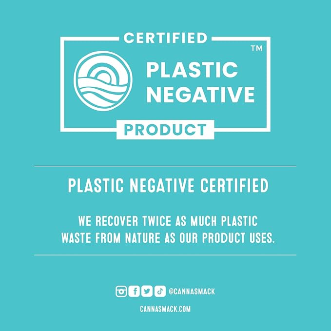 CannaSmack Natural Hemp Lip Balm - Sweet Mint Flavor - Besswax and Natural Botanical Extracs - Cooling & Moisturizing-Velvo Beauty