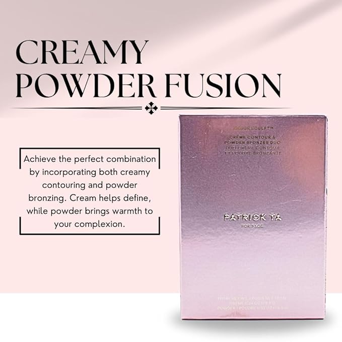PATRICK TA Major Sculpt Crème Contour & Powder Bronzer Duo She's Statuesque-Velvo Beauty