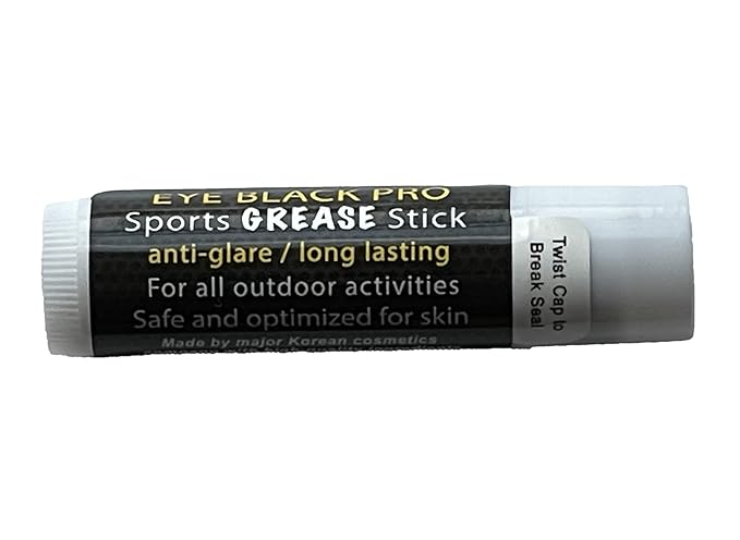Pro-Sports stick, Cream Tube, reduce glare, sun block, SFX face painting, Baseball/Football/Softball, made KOREA (1 Pack)-Velvo Beauty