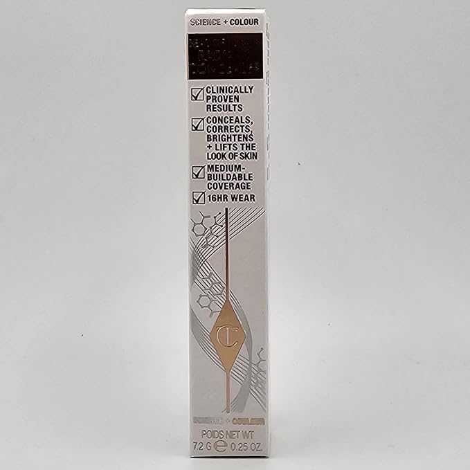 Charlotte Tilbury Beautiful Skin Radiant Concealer 17 Deep 0.25 oz-Velvo Beauty