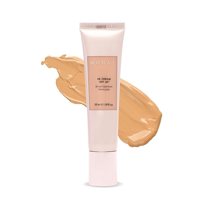 Monat BB Cream SPF 40 - Nude Broad-Spectrum Moisturizer, Lightweight Tinted Coverage, Fragrance-Free, 35ml/1.18 fl. oz.-Velvo Beauty