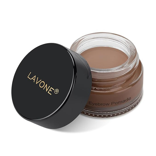 Eyebrow Pomade - Waterproof Brow Pomade for Long-lasting Results,Smudge Proof and Sweat Resistant Formula,Natural Eyebrow Makeup for All Skin Types and Tones - Ash Brown-Velvo Beauty