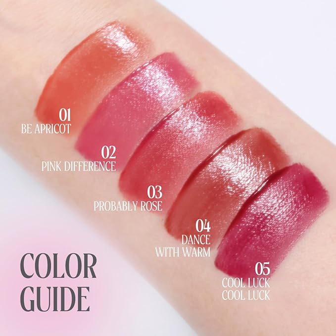 Peripera Ink Jellable Tint, Lip Stain, Korean Lip Tint, High Pigment Color, Longwear, Weightless, Moisutizing, Hydrating (03 PROBABLY ROSE, One Size)-Velvo Beauty