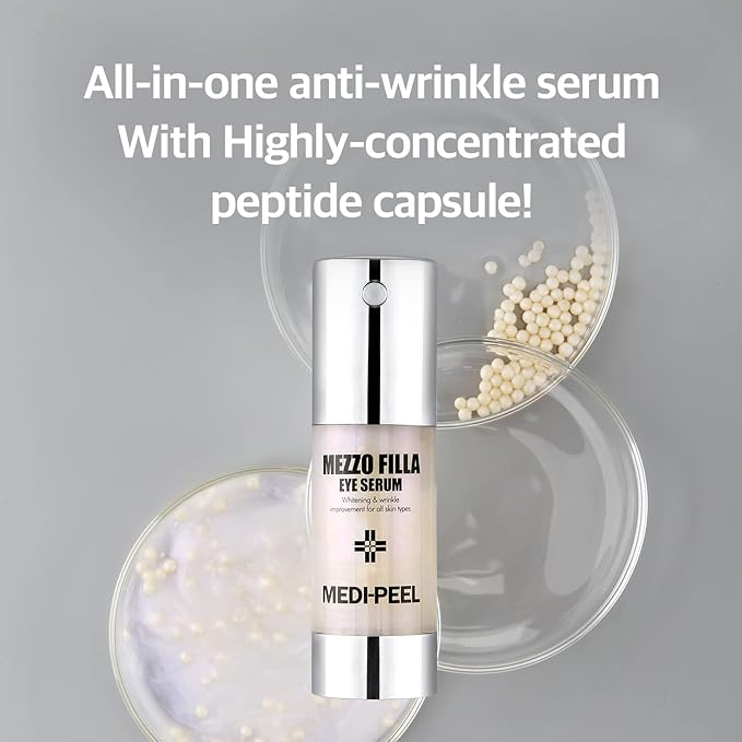 [Medi-Peel] Mezzo Filla Eye Serum 1.01 fl oz / 30ml | Anti-Wrinkle Serum For Eyes, Anti-Aging, Hydrating | Korean Skincare, For All Skin Types-Velvo Beauty