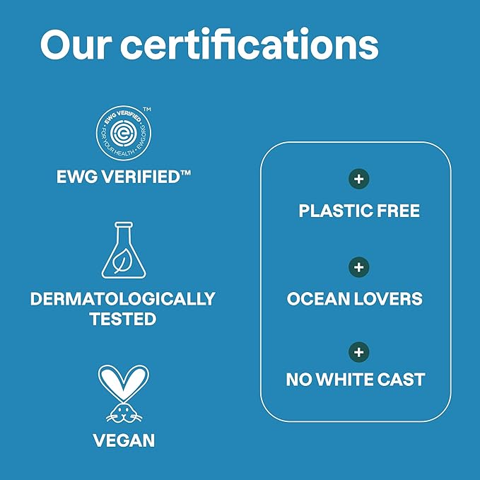 ATTITUDE Mineral Sunscreen Stick for Kids, SPF 30, EWG Verified, Plastic-Free, Broad Spectrum UVA/UVB Protection with Zinc Oxide, Dermatologically Tested, Vegan, Unscented, 2.1 Ounces-Velvo Beauty