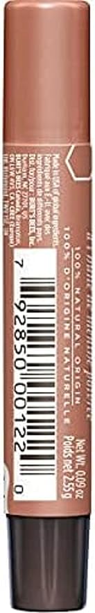 Burt's Bees Shimmer Lip Tint Set, Tinted Lip Balm Stick, Moisturizing for All Day Hydration with Natural Origin Glowy Pigmented Finish & Buildable Color, Caramel (4-Pack)-Velvo Beauty