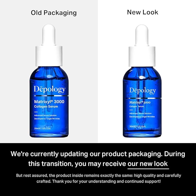 Depology MATRIXYL® 3000 Serum, Promotes Anti Wrinkle Serum, Korean Skin Care Products for Face Elasticity, Facial Skin Serum for Women, Skincare for All Skin Types-Velvo Beauty