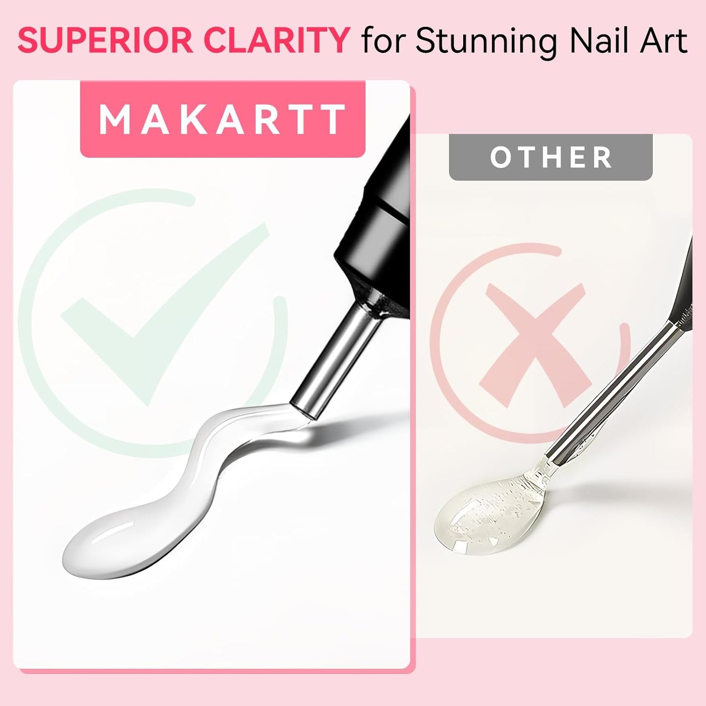 Makartt No Wipe Rhinestone Glue for Nails, 30G Super Strong Nail Charm Glue Bling Gel for 3D Decorations Nail Art Gems Jewelry Diamond for Nail Techs Supplies Beginners, Nail Lamp Required-Velvo Beauty