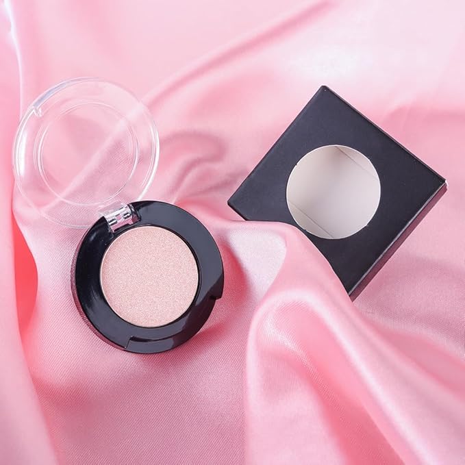 Monochrome Glitter Eyeshadow Makeup Palette, Highly Pigmented Nude Pink Eyeshadow Palette, Shimmer Pressed Powder Eye shadow Makeup, Single Vegan Eye Shadow, Daily Evening Women Girls Eyeshadow Gift9#-Velvo Beauty