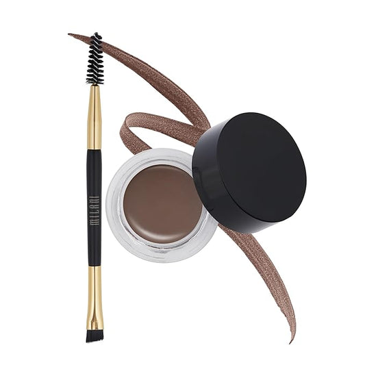 Milani Stay Put Brow Color - Dark Brown (0.09 Ounce) Vegan, Cruelty-Free Eyebrow Color that Fills and Shapes Brows…-Velvo Beauty