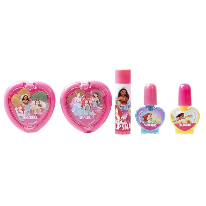 Lip Smacker Disney Princess Pouch Makeup Set And Bag For Girls-Velvo Beauty