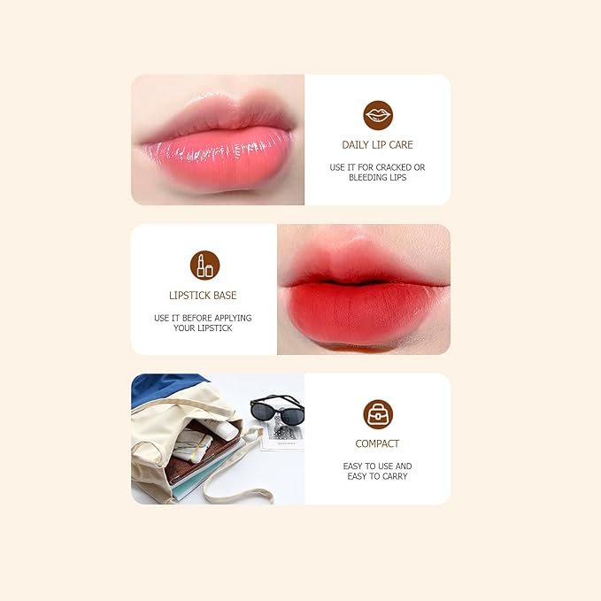 VENZEN Caffeine Moisturizing Tender Lip Cream Elastic Radiant Charm Coffee Lips Care 15g / 0.53oz-Velvo Beauty