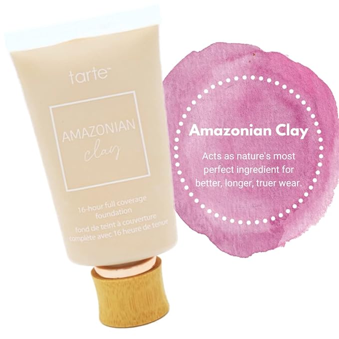 tarte Amazonian Clay 16-Hour Full Coverage Foundation 18N Fair-Light Neutral-Velvo Beauty