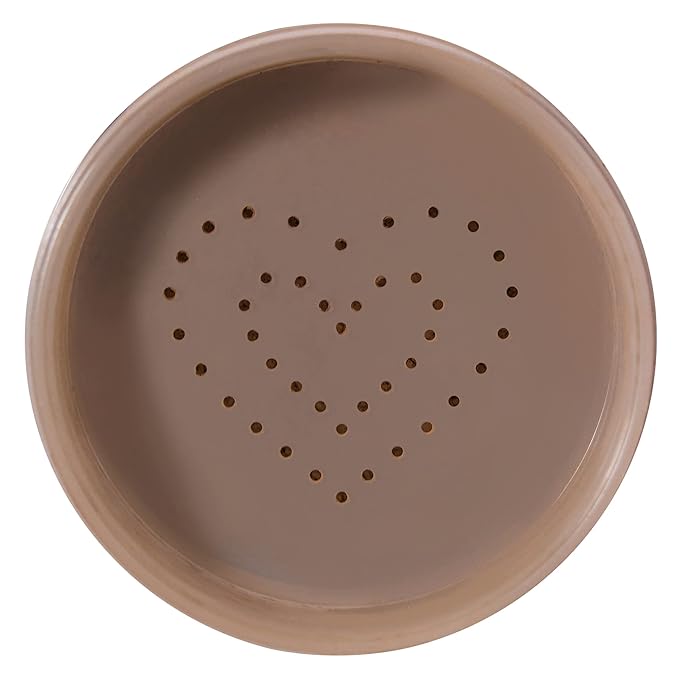 Kimchi Chic Beauty Puff Puff Pass Set and Bake Powder, Loose Face Powder with Extra Fluffy Setting Powder Puff, Soft Brown Face Makeup for Uneven Skin Tone, 08 Chocolate-Velvo Beauty