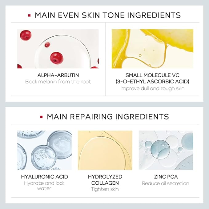 Niacinamide Skincare Set: 4pcs Beauty Kit with Cleanser, Toner, Serum, & Facial Cream - Hydrates & Evens Skin Tone - TSA-Friendly Travel Sizes, Perfect Gift for Women, Moms, & Teens-Velvo Beauty