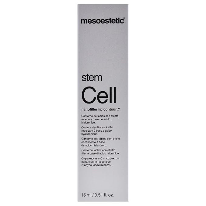 Mesoestetic Stem Cell Nanofiller Lip Contour for Unisex - 0.5 oz Cream-Velvo Beauty